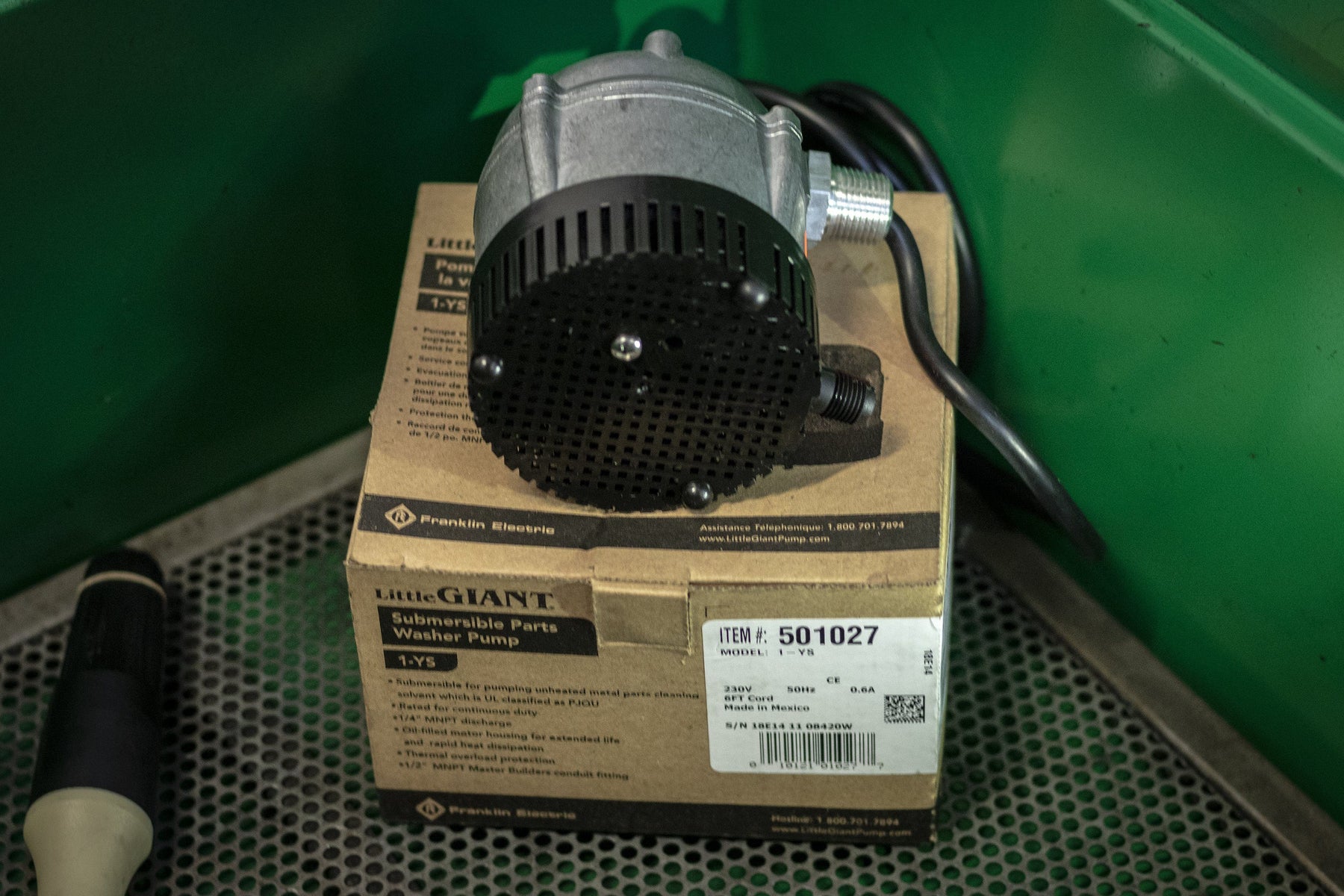 Parts Washer Pump PCWS 110V 